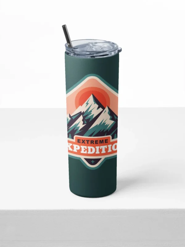 Extreme Expedition Leakproof Steel Tumbler with Straw 4