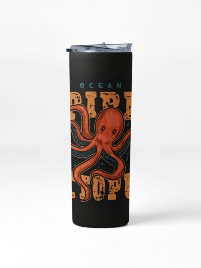 Spirit Octo Leakproof Travel Tumbler with Metal Straw - Double Wall Insulated